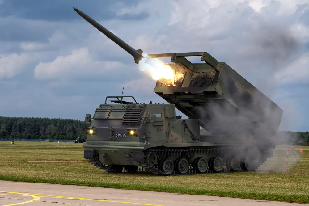 m270 mlrs, wyrzutnia