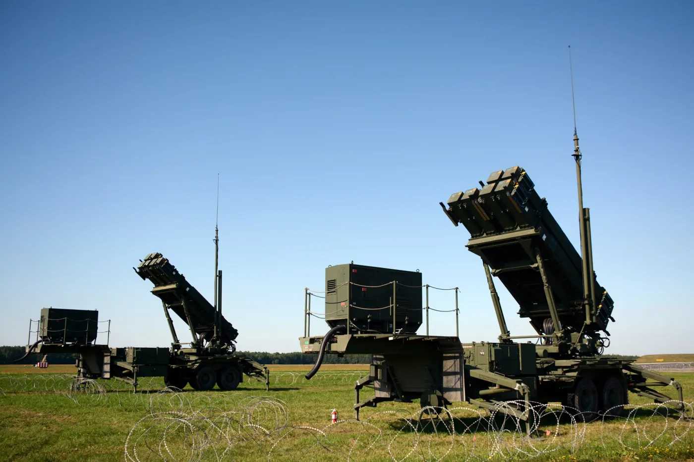 Należące do Polski wyrzutnie M903 z pociskami PAC-3 MSE.