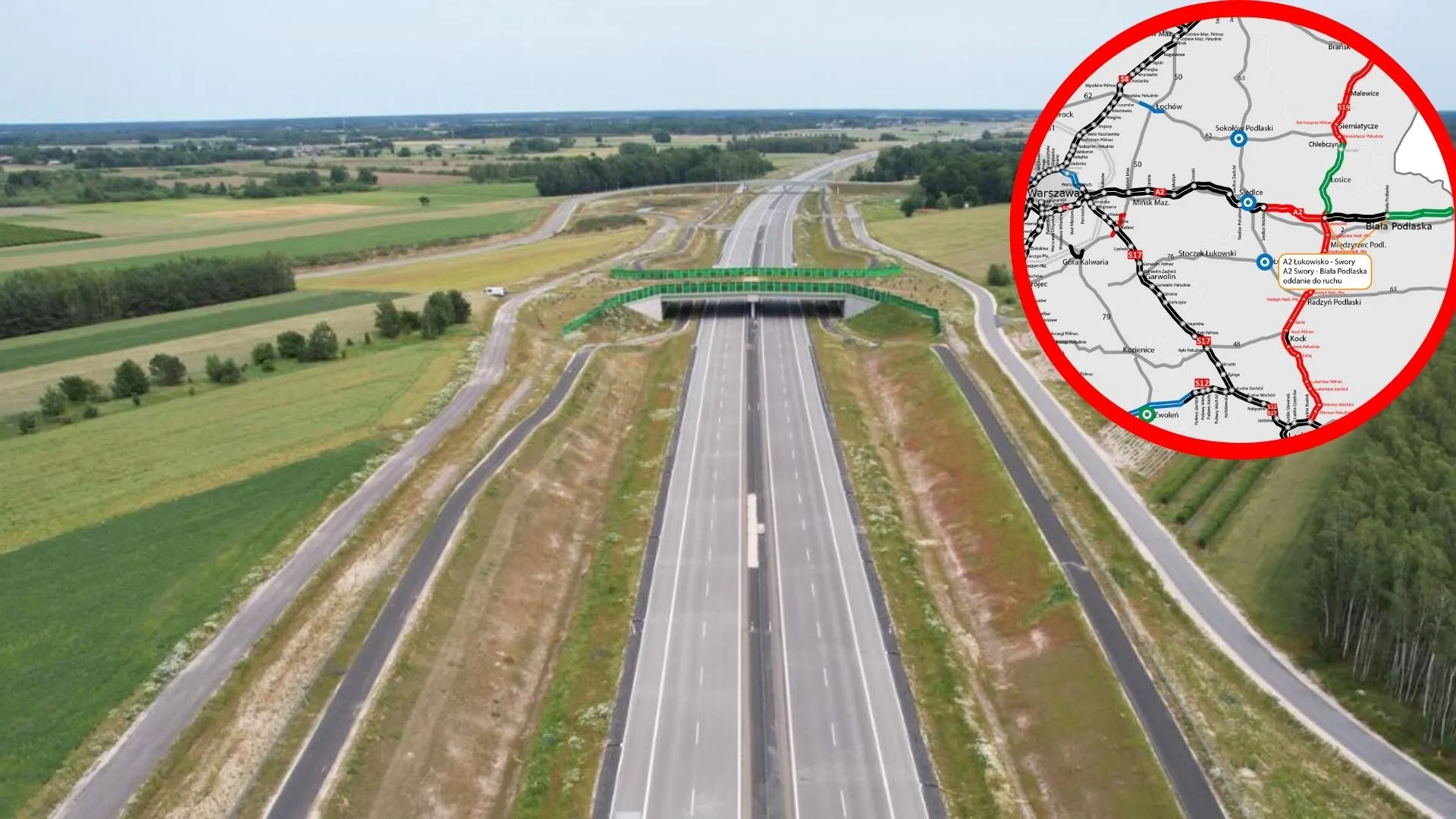 Nowa autostrada na wschód już otwarta. W połowie trasy „dziura”