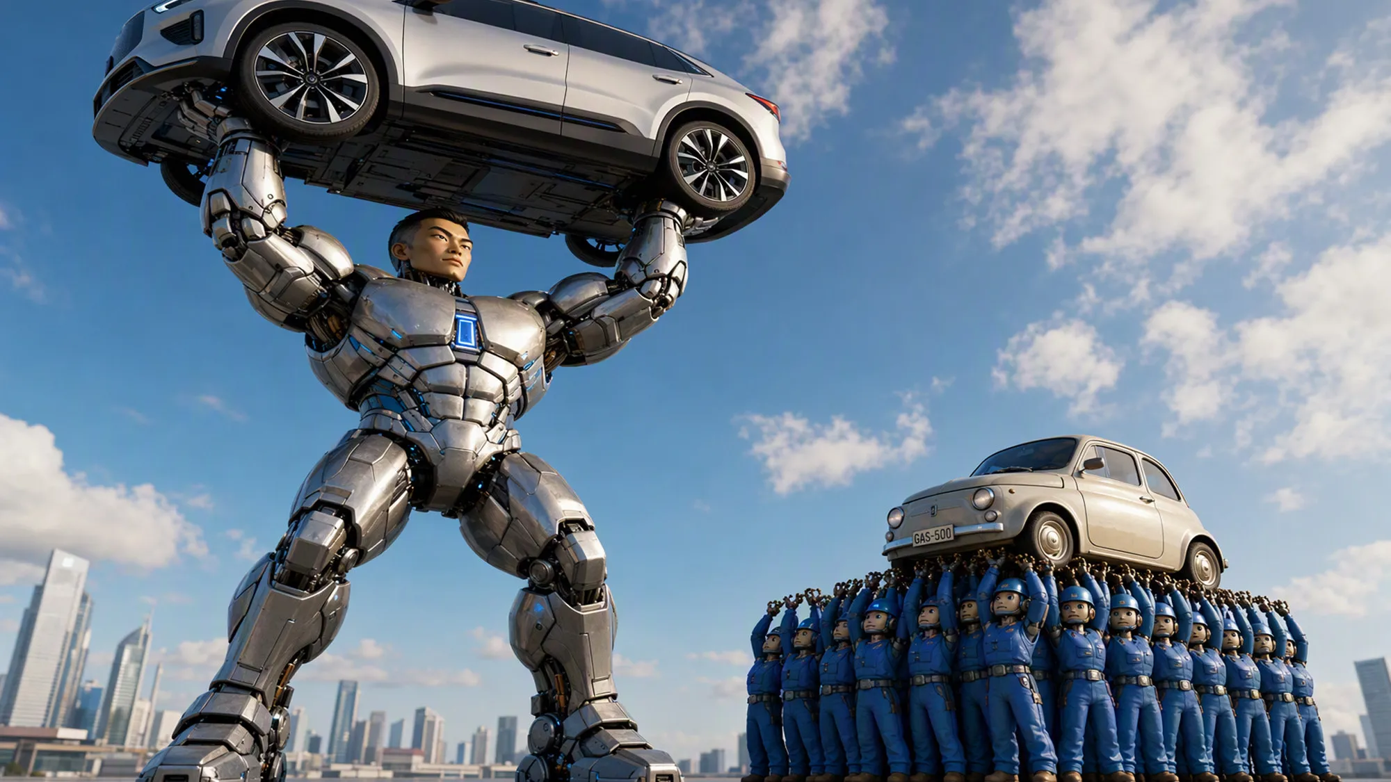 Tanie polskie rączki kontra robotyzacja, czyli Polska - Niemcy 1:10. Już 5 milionów robotów na świecie. 59 procent montują Chiny