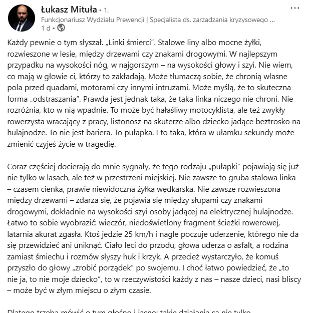 wpis oficera policji