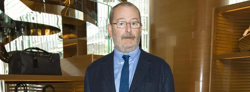 Otwarcie salonu Louis Vuitton w Warszawie. Nz. Obecny prezes firmy, prawnuk założyciela Patrick Louis Vuitton.