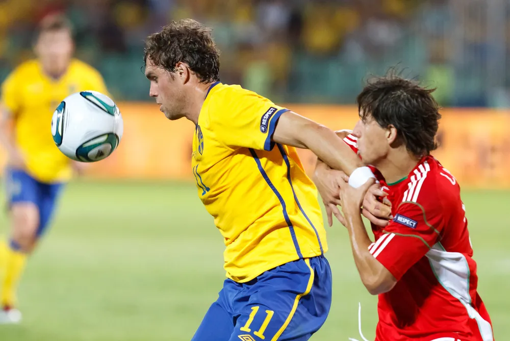 Mecz Szwecja - Węgry w eliminacjach Euro 2012, fot. Laszlo Szirtesi / Shutterstock.com 