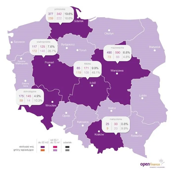 Program MdM zwalnia w kwietniu. Gdzie wzięto najwięcej kredytów? (MAPA)