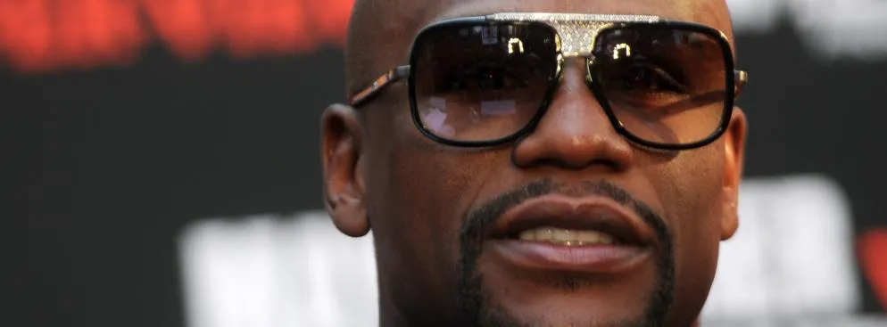 Amerykański bokser Floyd Mayweather Jr. 