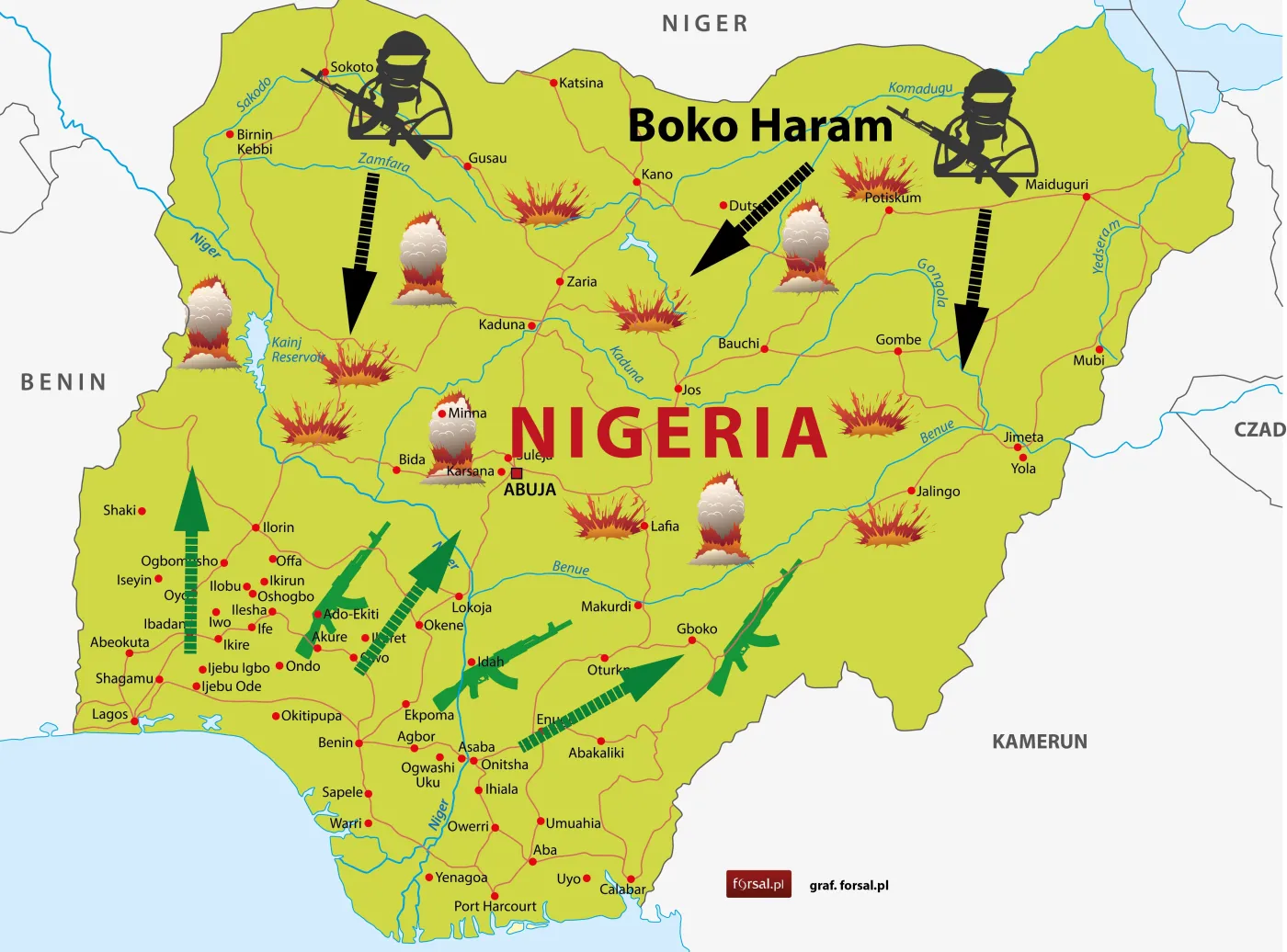 Potencjalny punkt zapalny: Nigeria