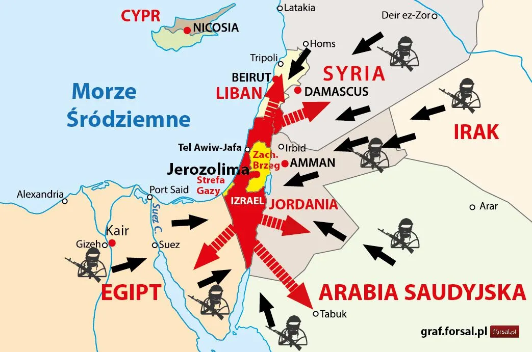 Potencjalny punkt zapalny: Izrael