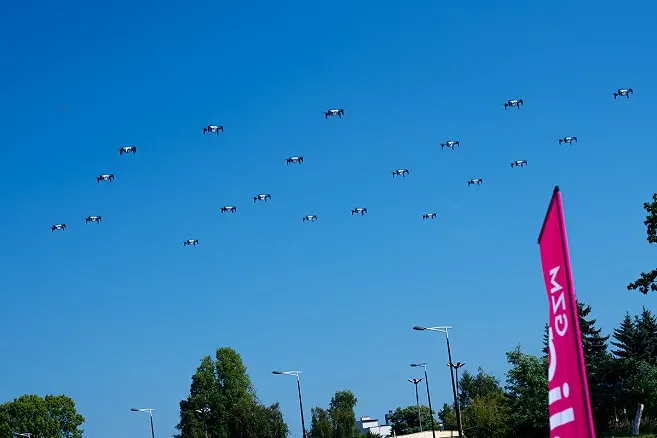 Drony nad Metropolią