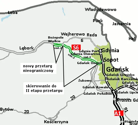 Nowy odcinek S6 i planowana Via Maris. Resort infrastruktury próbuje udobruchać Pomorze