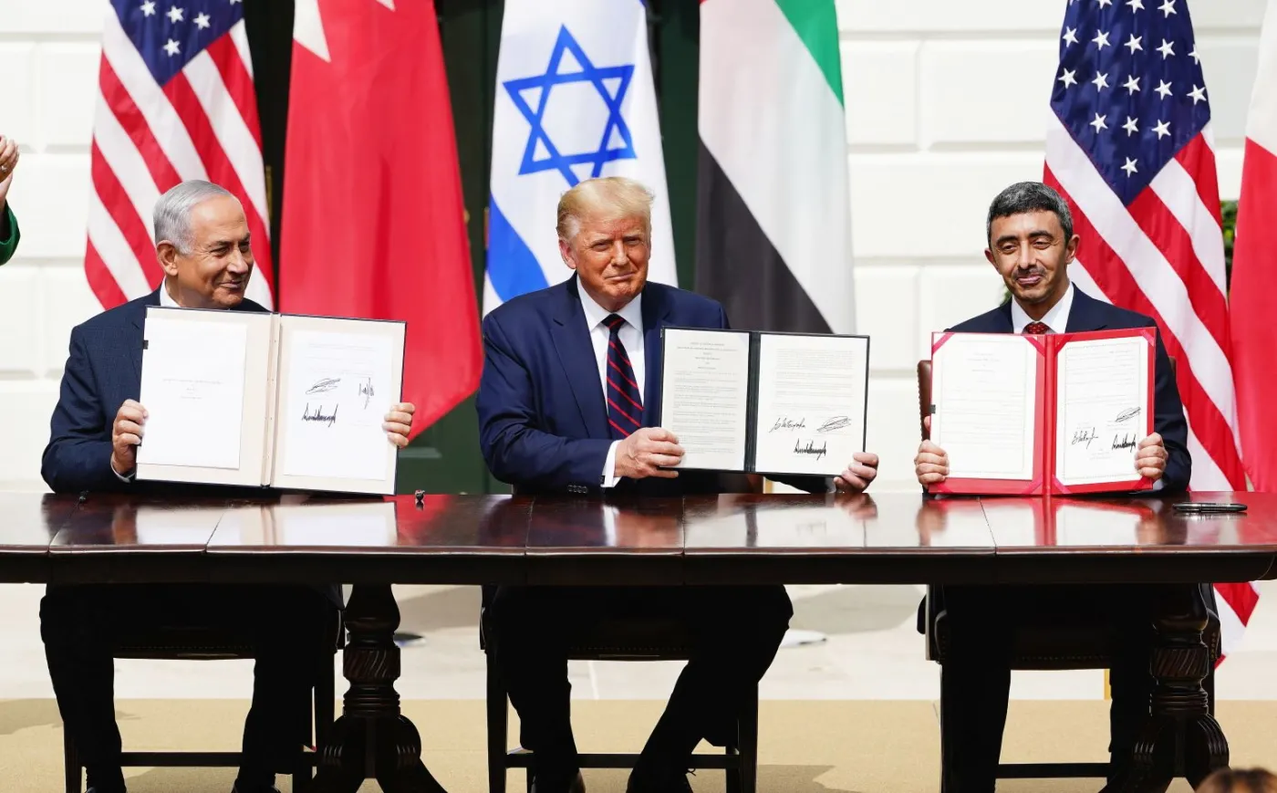 Pierwsze dwa państwa z Zatoki Perskiej i Izrael podpisały w Białym Domu porozumienie pokojowe