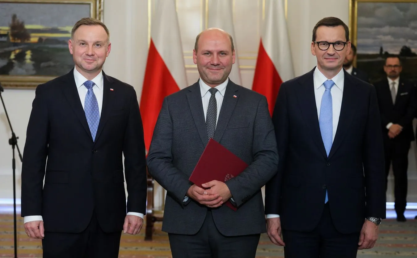Prezydent powołał Szymona Szynkowskiego vel Sęka na stanowisko ministra ds. UE