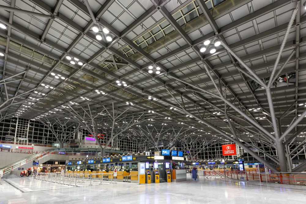 lotnisko w stuttgarcie