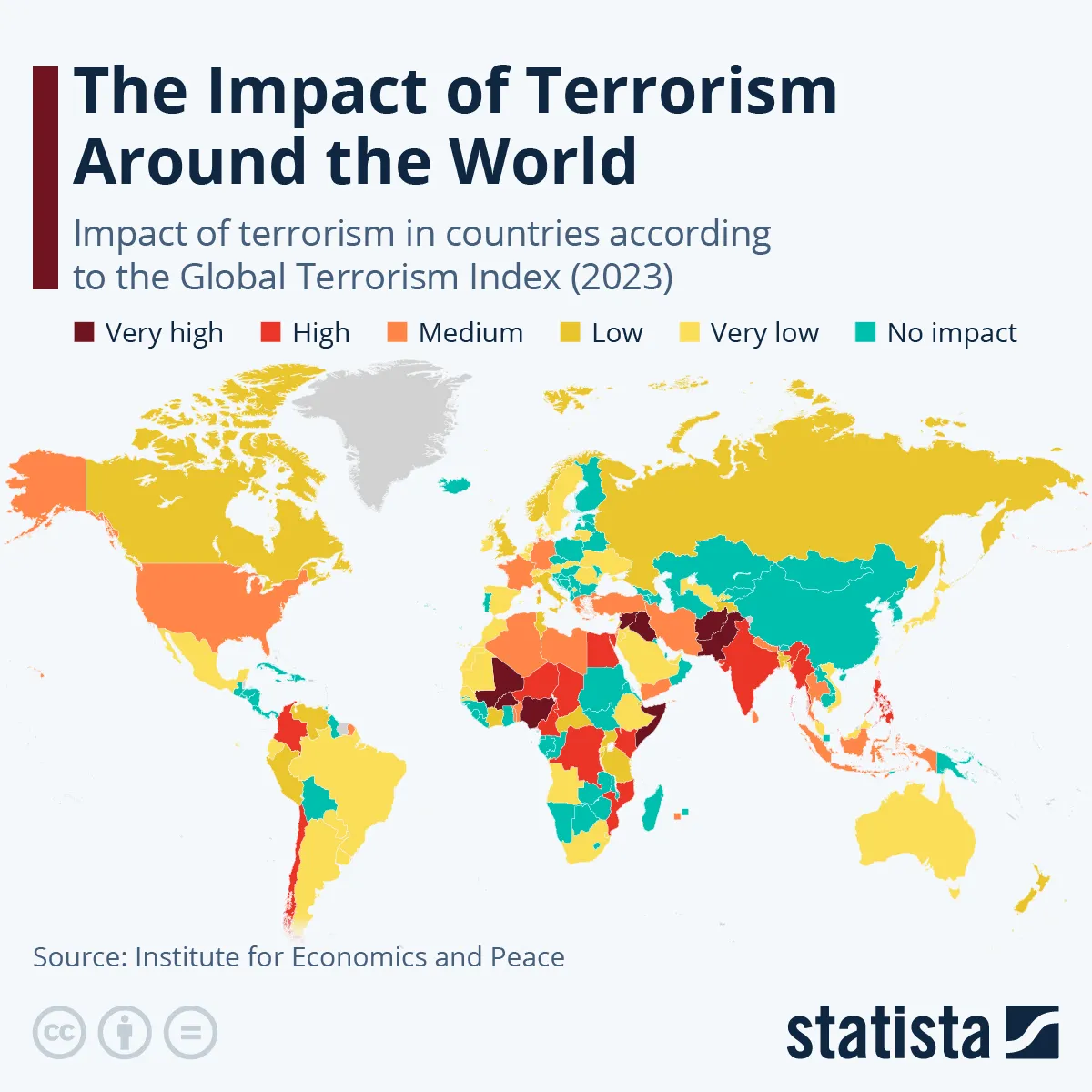 Terroryzm nasz powszedni. Które z państw jest najbardziej narażone na ataki?