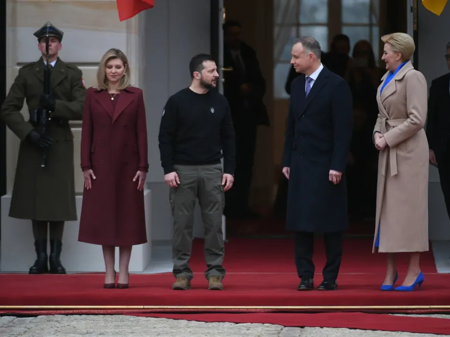 Niemieckie media o wizycie Zełenskiego: Ukraiński prezydent robi dla Polski wyjątek