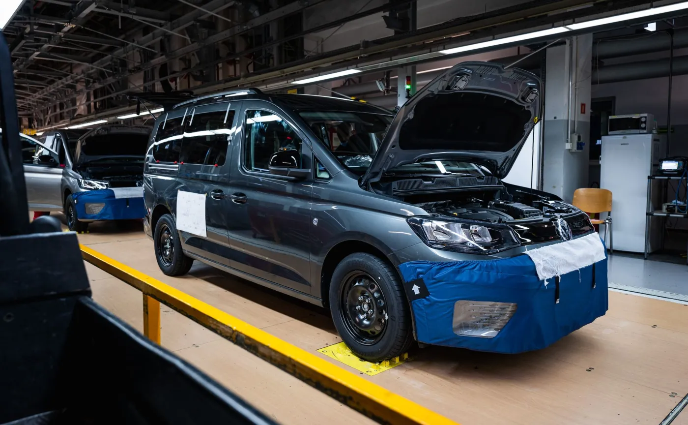 Volkswagen Poznań rozpoczął seryjną produkcję Caddy 5 Maxi
