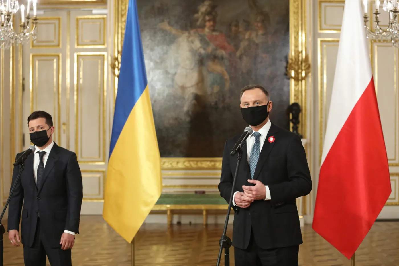 Prezydent: wspieramy Ukrainę w jej drodze do NATO i UE