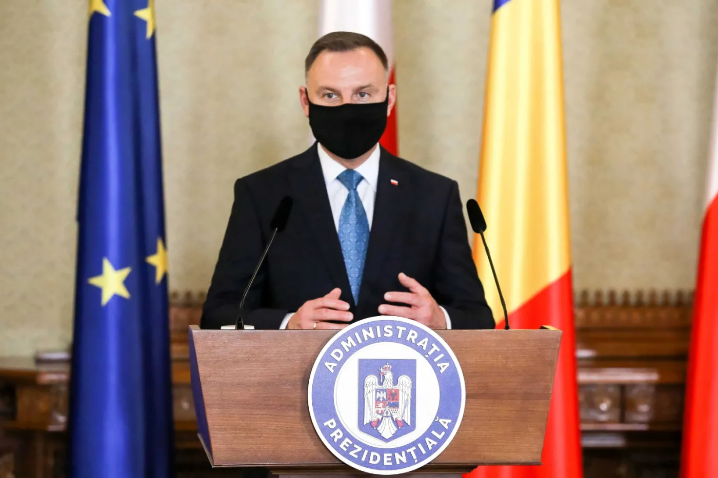 Duda z wizytą w Rumunii. "Zaangażowanie USA w regionie niezależne od zmian politycznych"