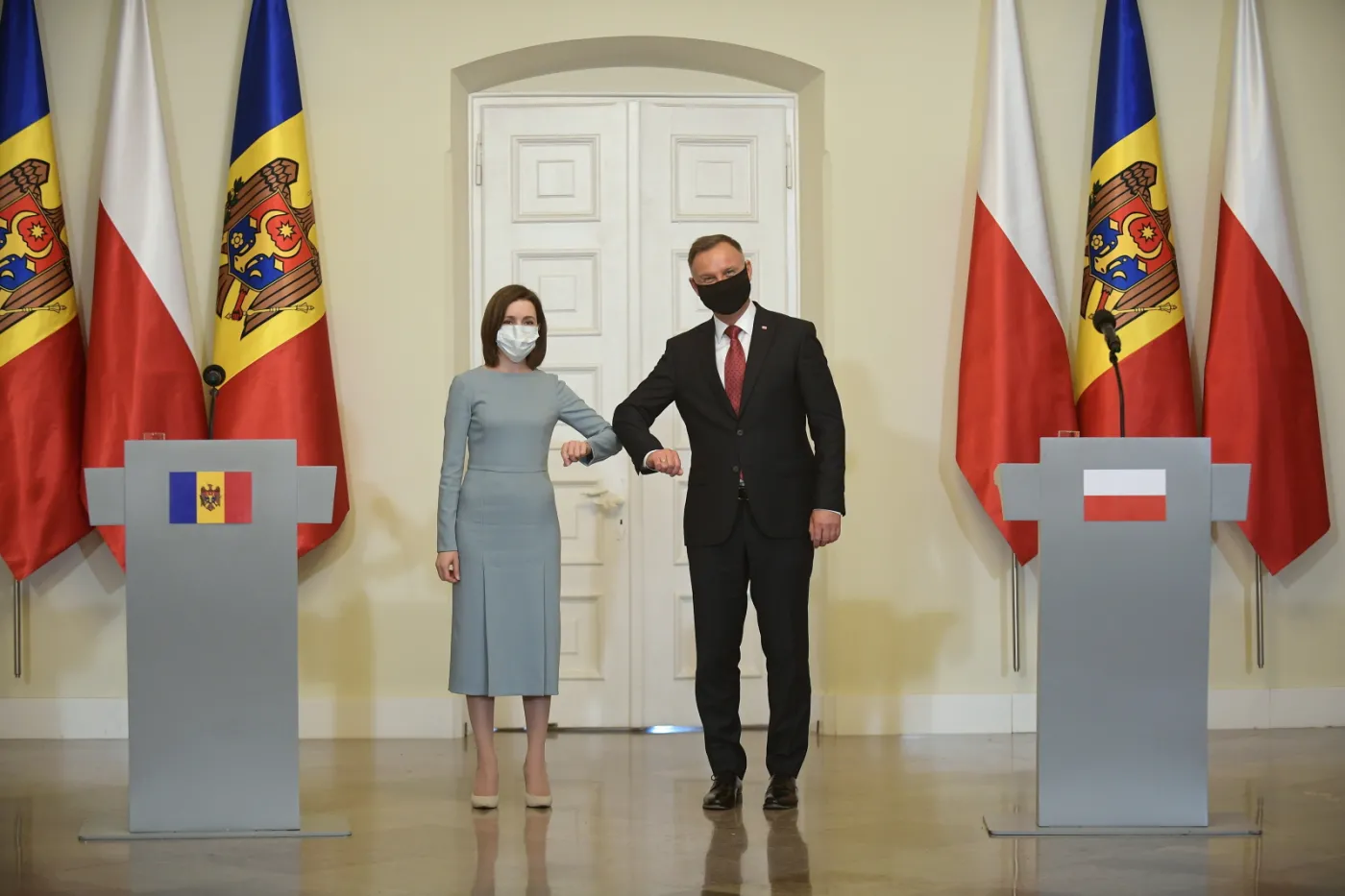 Spotkanie prezydentów Polski i Mołdawii: Doceniamy pomoc dla europejskich aspiracji Mołdawii