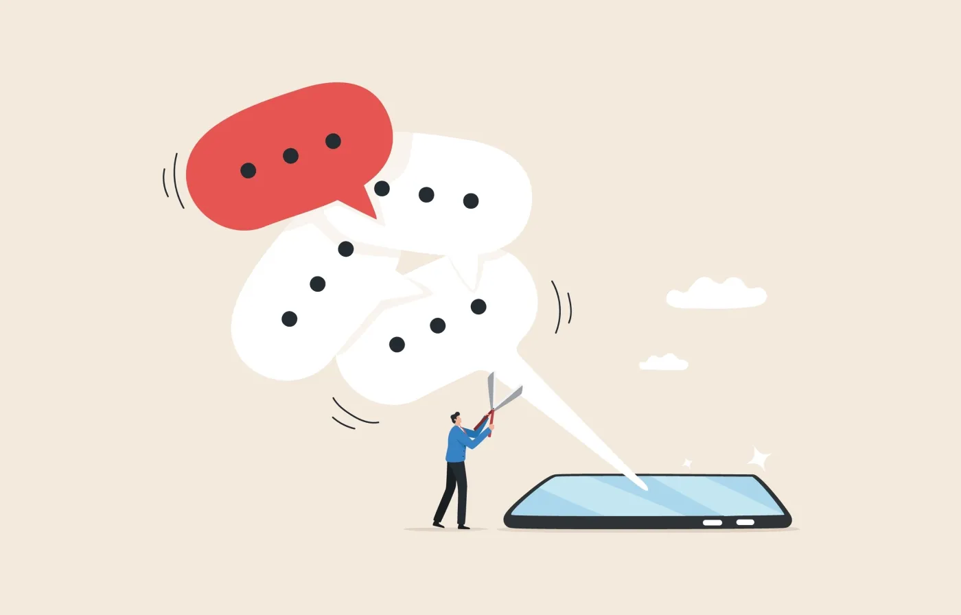 "Cyfrowy stres". Dźwięki komunikatorów "zakłócają nasze życie"