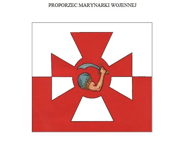 Nowy wzór proporca Marynarki Wojennej