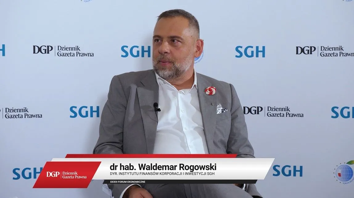 Prof. Waldemar Rogowski: Polski sektor bankowy ma o 30 proc. więcej depozytów niż udziela kredytów. To anomalia w UE