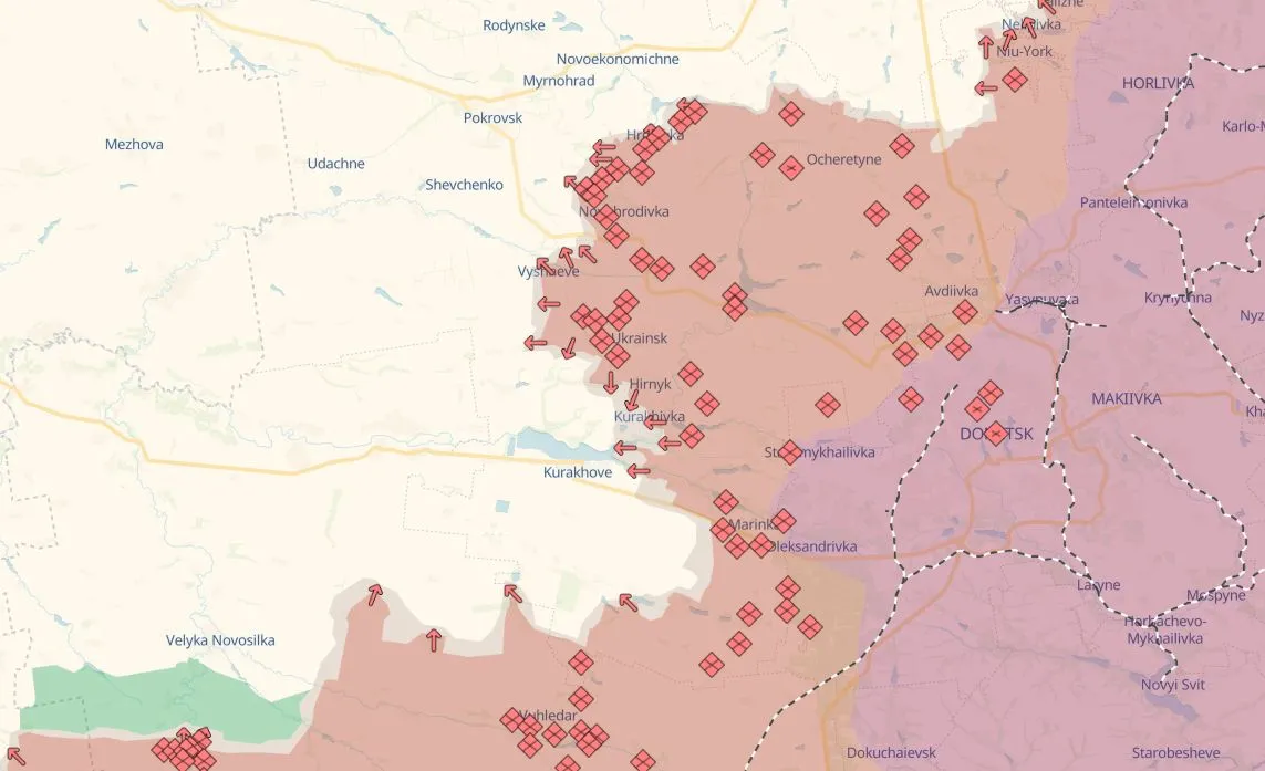 Rosjanie zbliżają się do dwóch ukraińskich miast