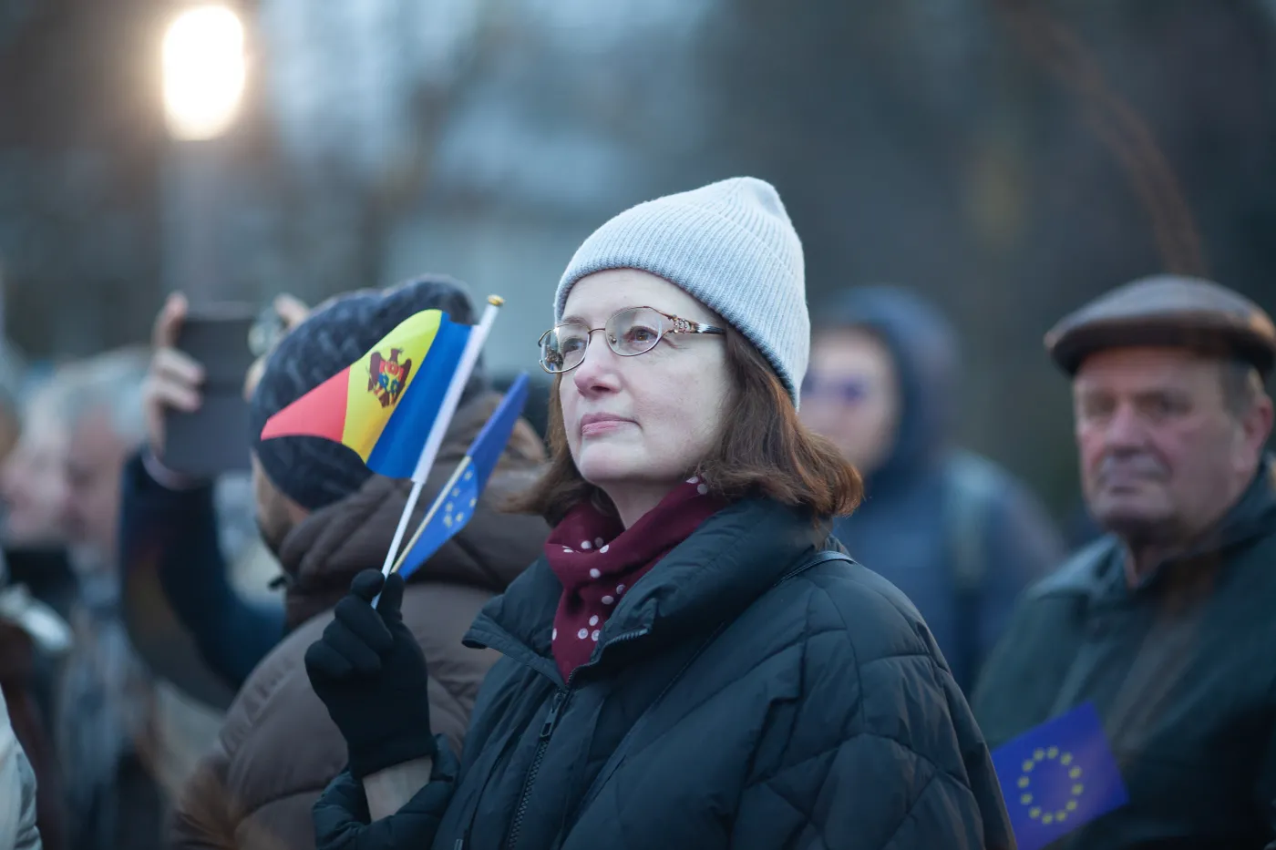 Mołdawia - marsz poparcia przystąpienia do Unii Europejskiej