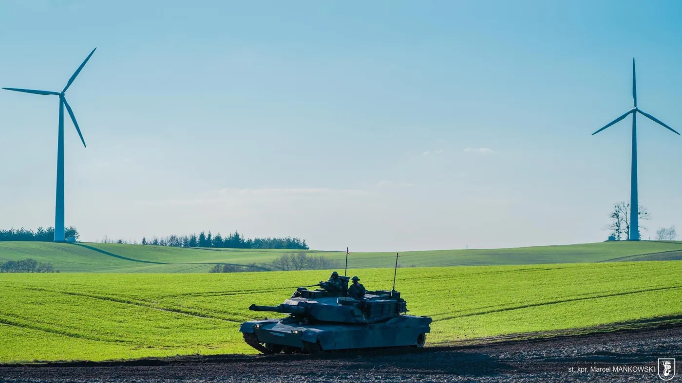 Czołg M1A1 FEP z 1. Warszawskiej Brygady Pancernej. Obecnie posiadamy w Polsce dwa bataliony amerykańskich czołgów Abrams (116 sztuk). W drodze do nas są pierwsze M1A2SEPv3.