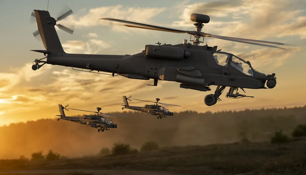 Polska weźmie w leasing od USA 8 śmigłowców Apache