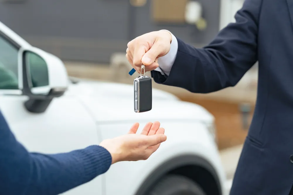 samochód kluczyk carsharing 