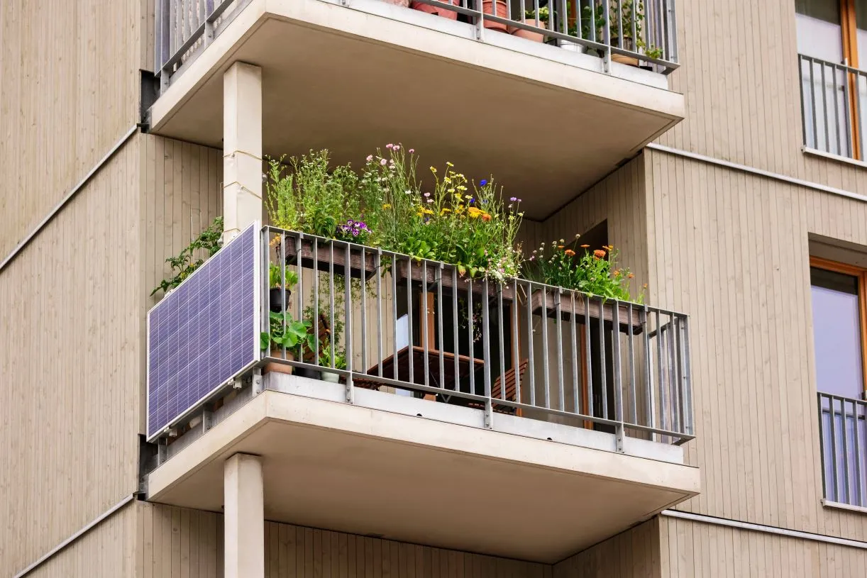 balkon blok mieszkanie