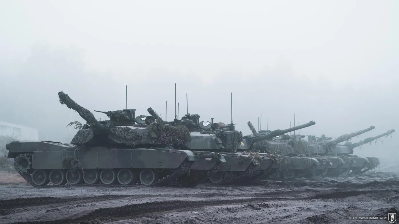 Polskie czołgi M1A1FEP.