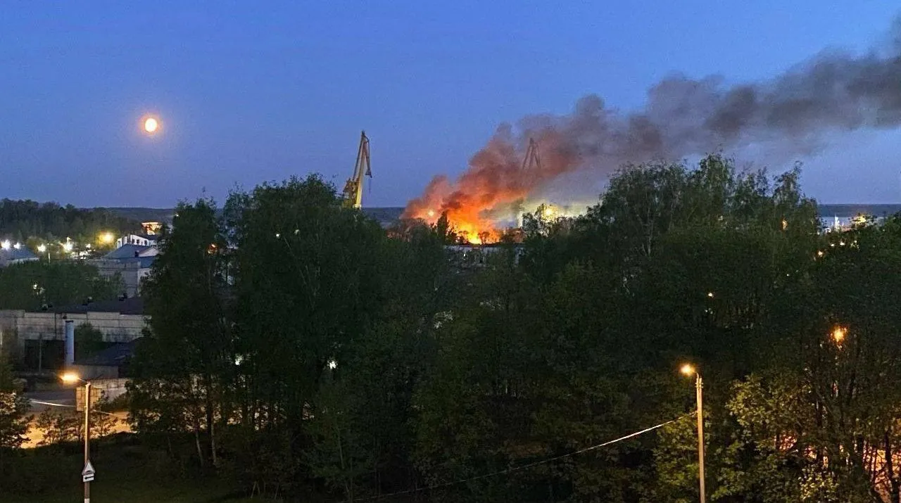 Atak ukraińskich dronów