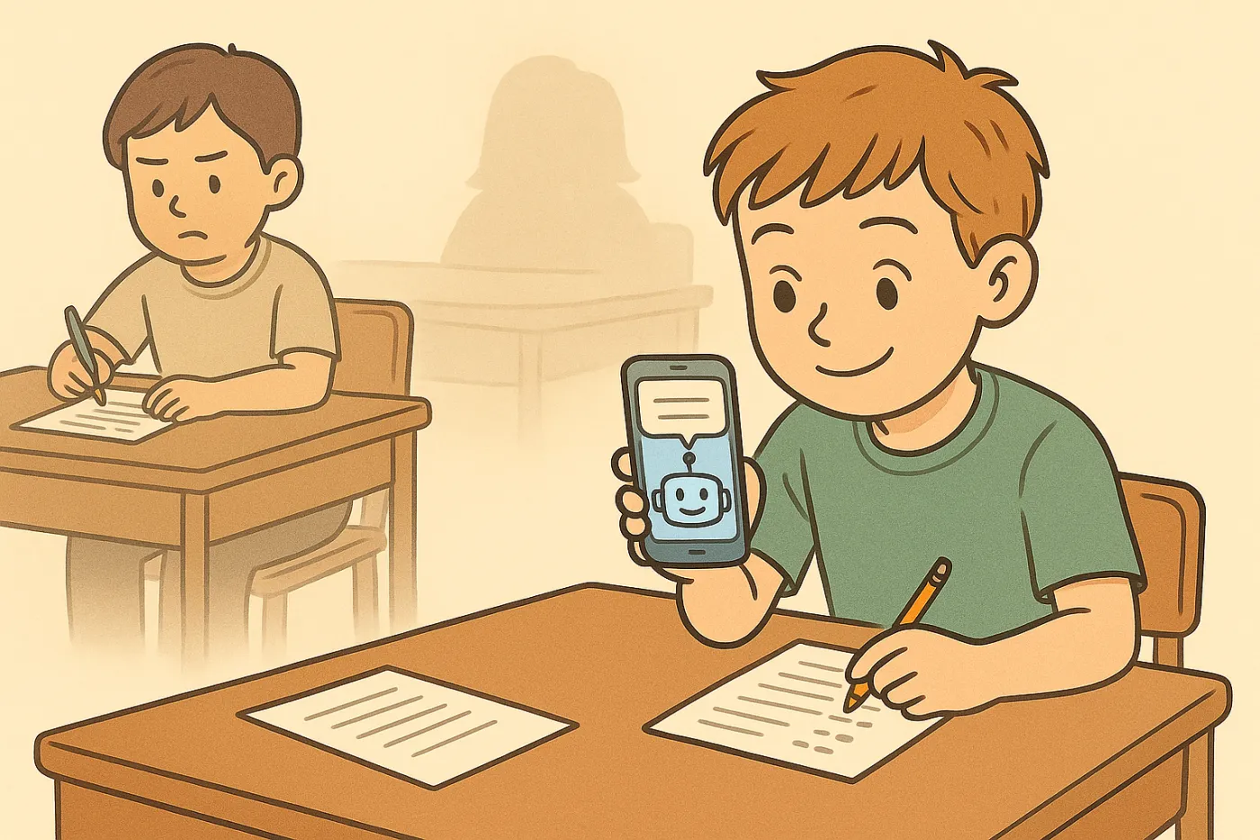 AI oszukiwanie w szkole