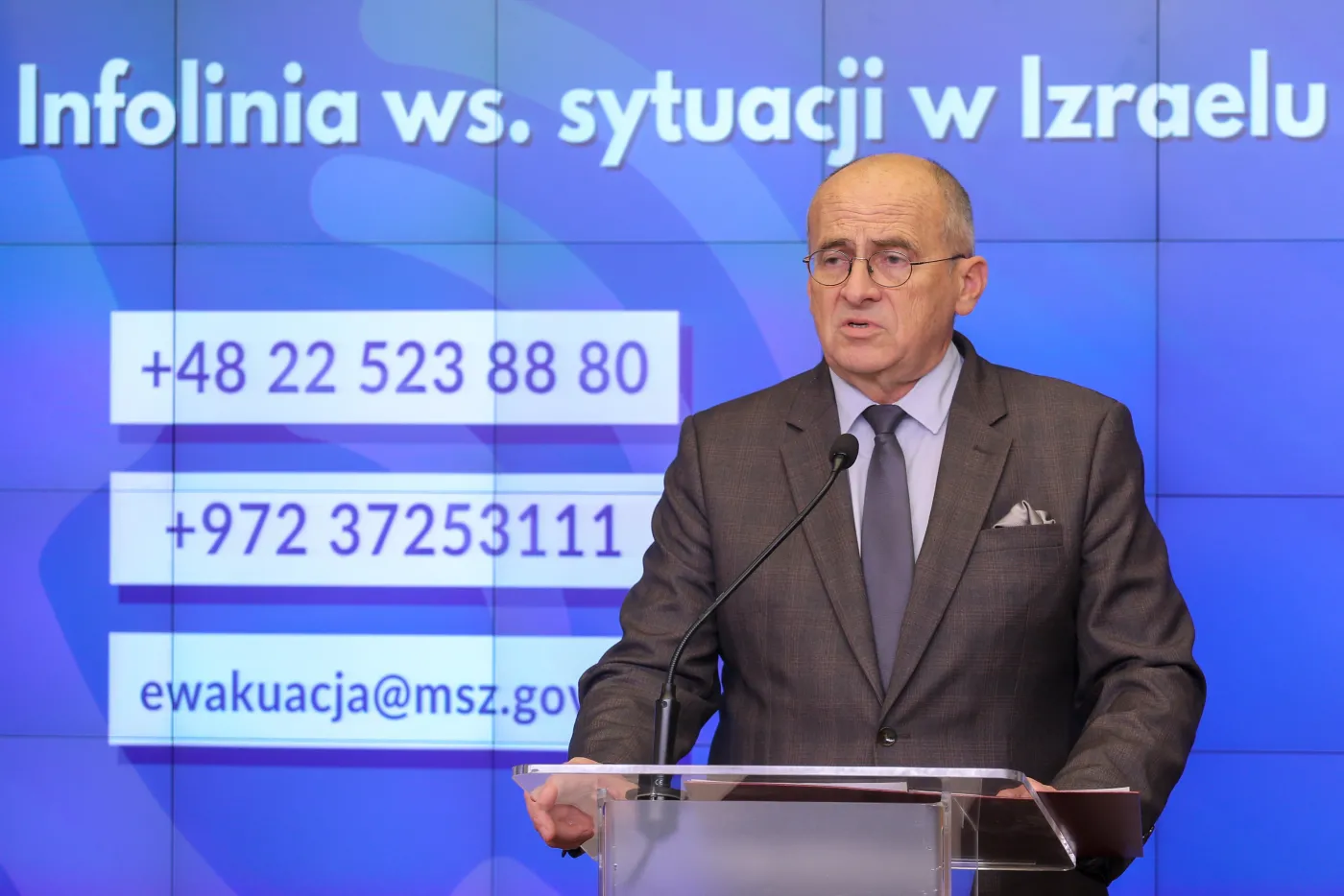 Szef MSZ: Około 1 tys. polskich obywateli chce wyjechać z Izraela