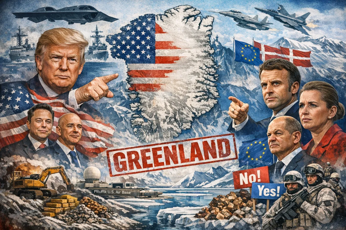 Aneksja Grenlandii dzieli! Amerykanie się kłócą, Europa protestuje, a wielki biznes… inwestuje