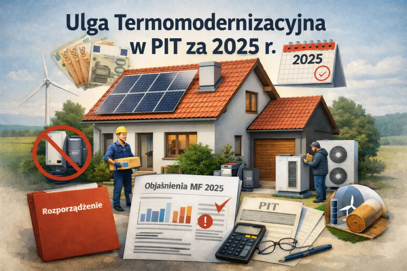 Ulga termomodernizacyjna za 2025 r. Przypominamy zasady i pokazujemy, co się zmieniło!