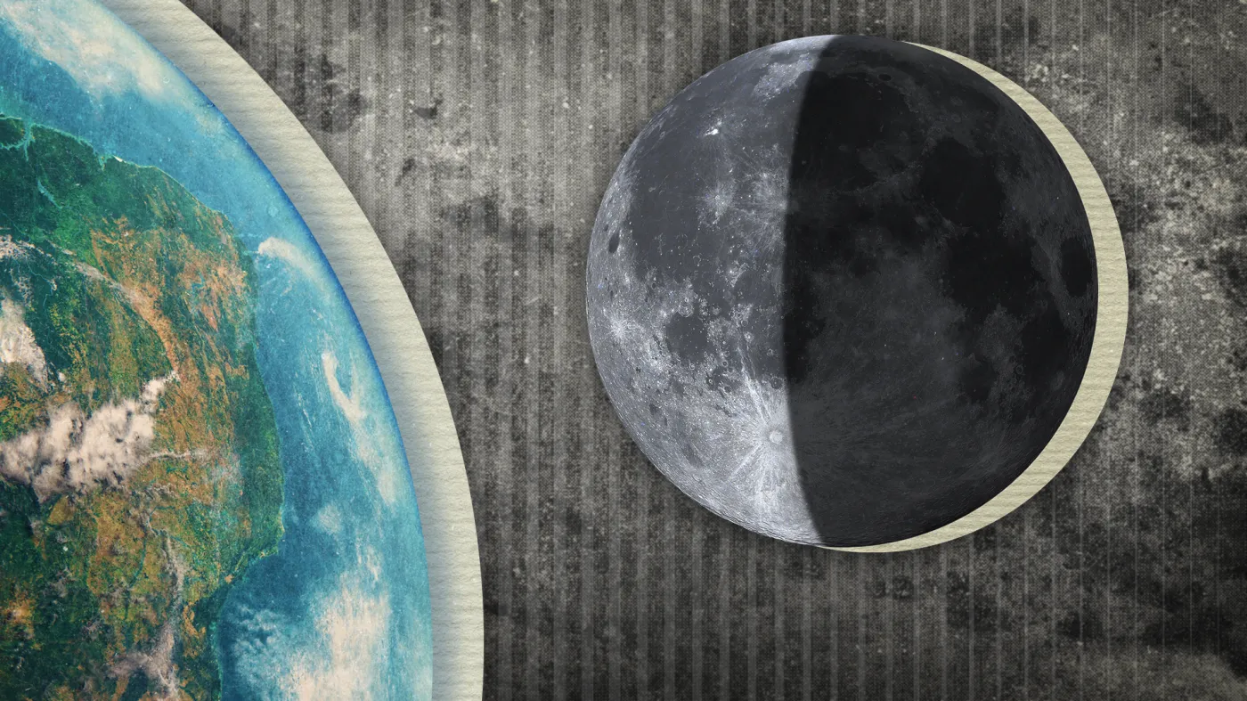Księżyc - Ziemia - Kosmos
