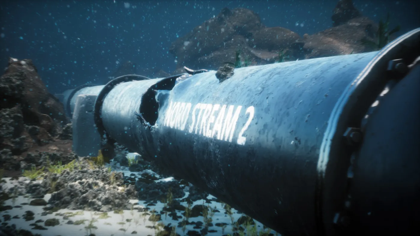We wrześniu 2022 roku trzy z czterech nitek dwóch gazociągów Nord Stream zostały zniszczone wskutek eksplozji