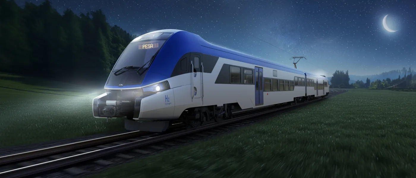 Wodorowy pociąg z Pesy