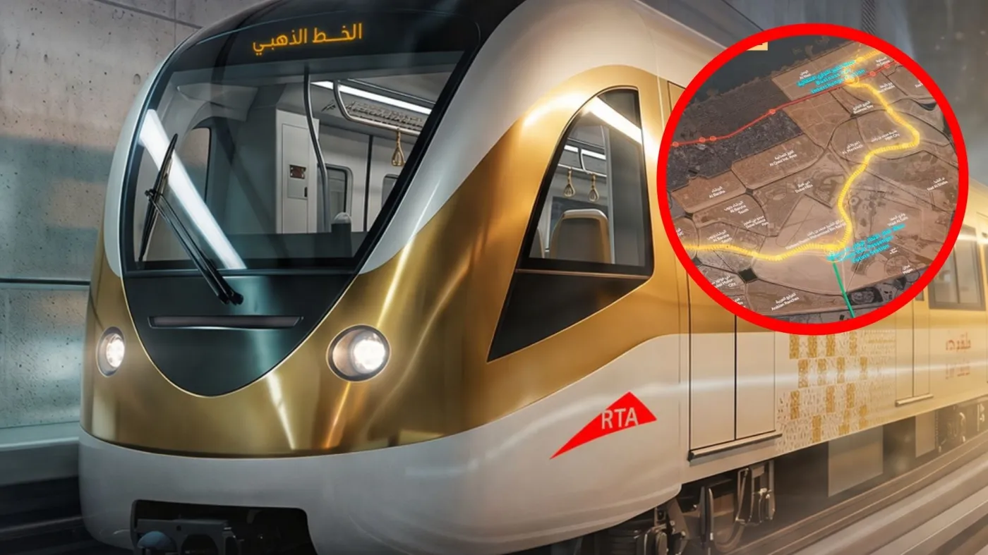 Budowa metra w Dubaju