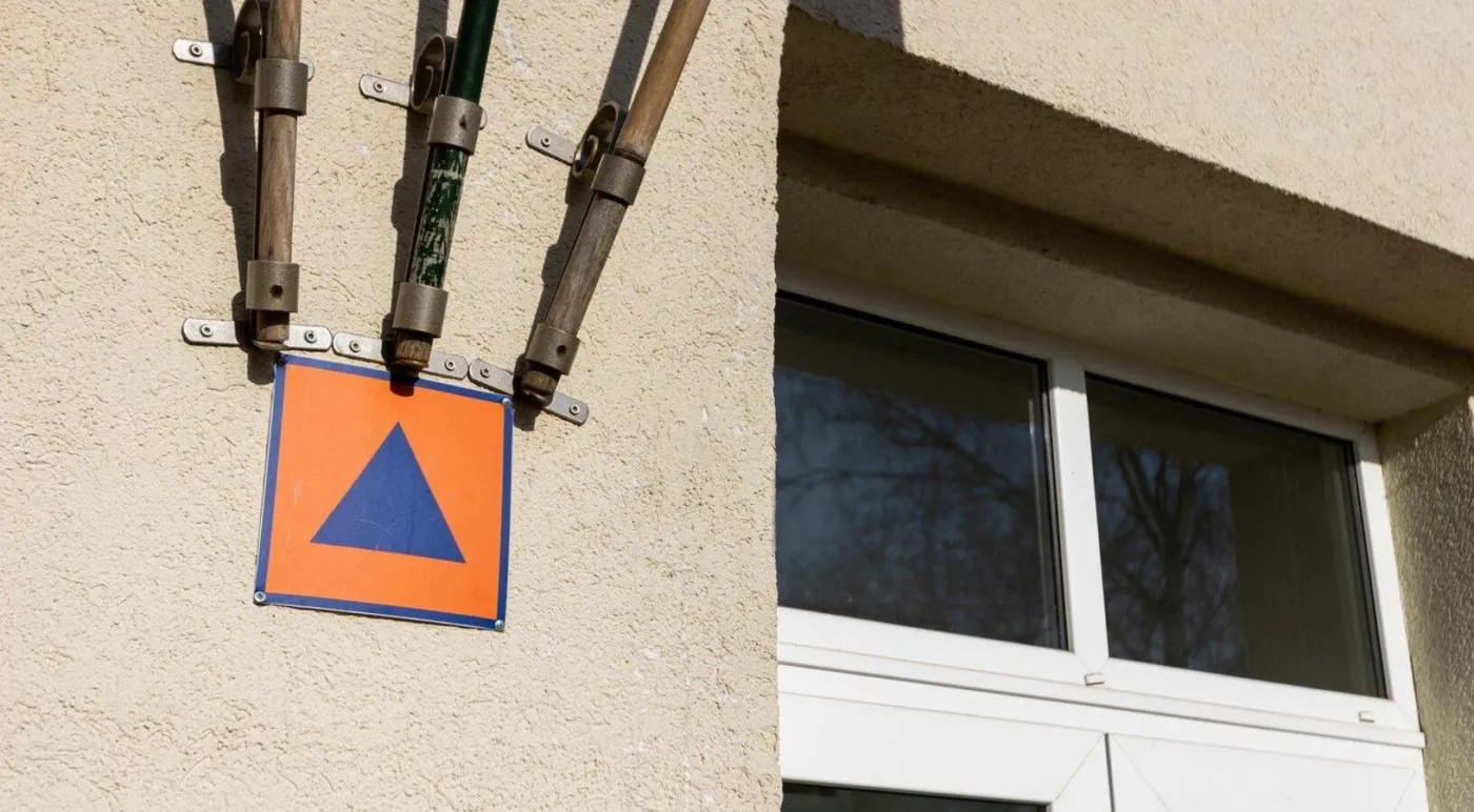 Projektowane oznakowanie ma wskazywać punkty schronienia.