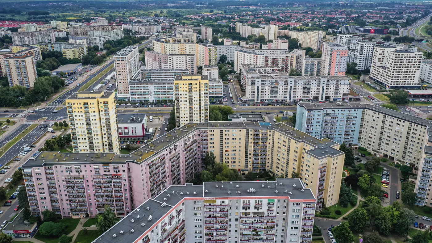 Osiedle z wielkiej płyty