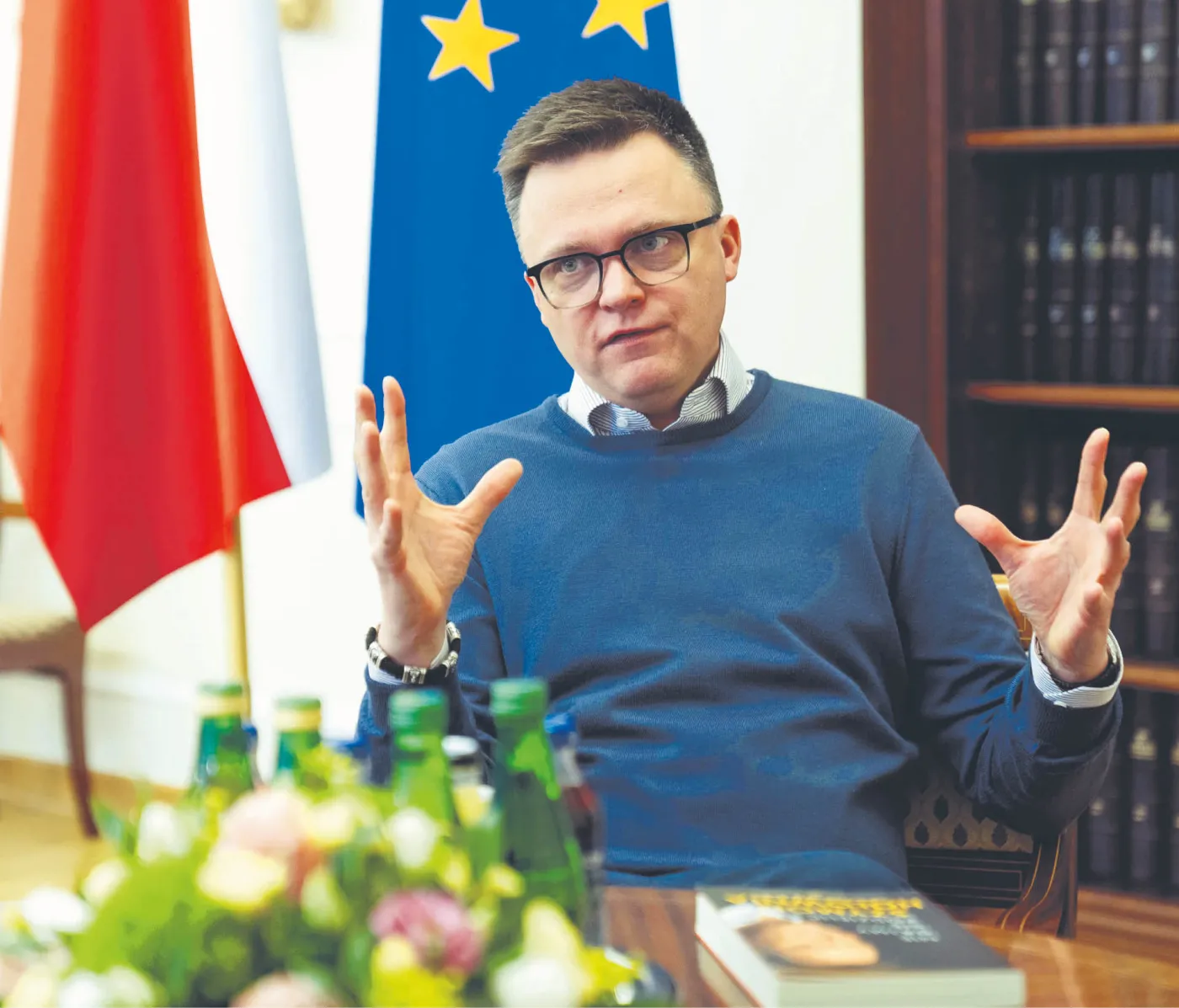 Szymon Hołownia, marszałek Sejmu,  przewodniczący Polski 2050