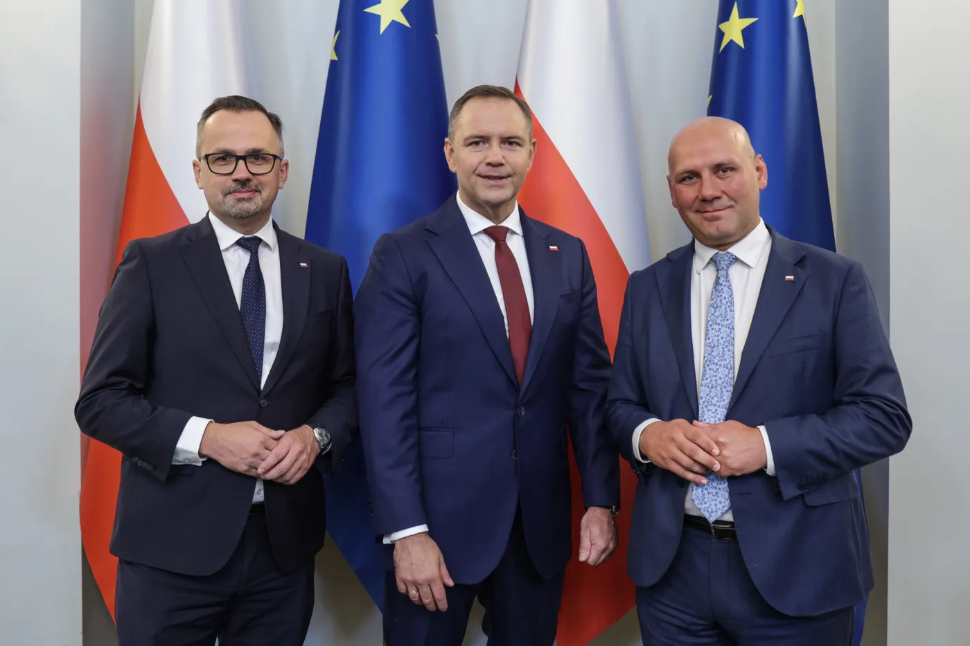 Marcin Horała, Karol Nawrocki i Szymon Szynkowski vel Sęk