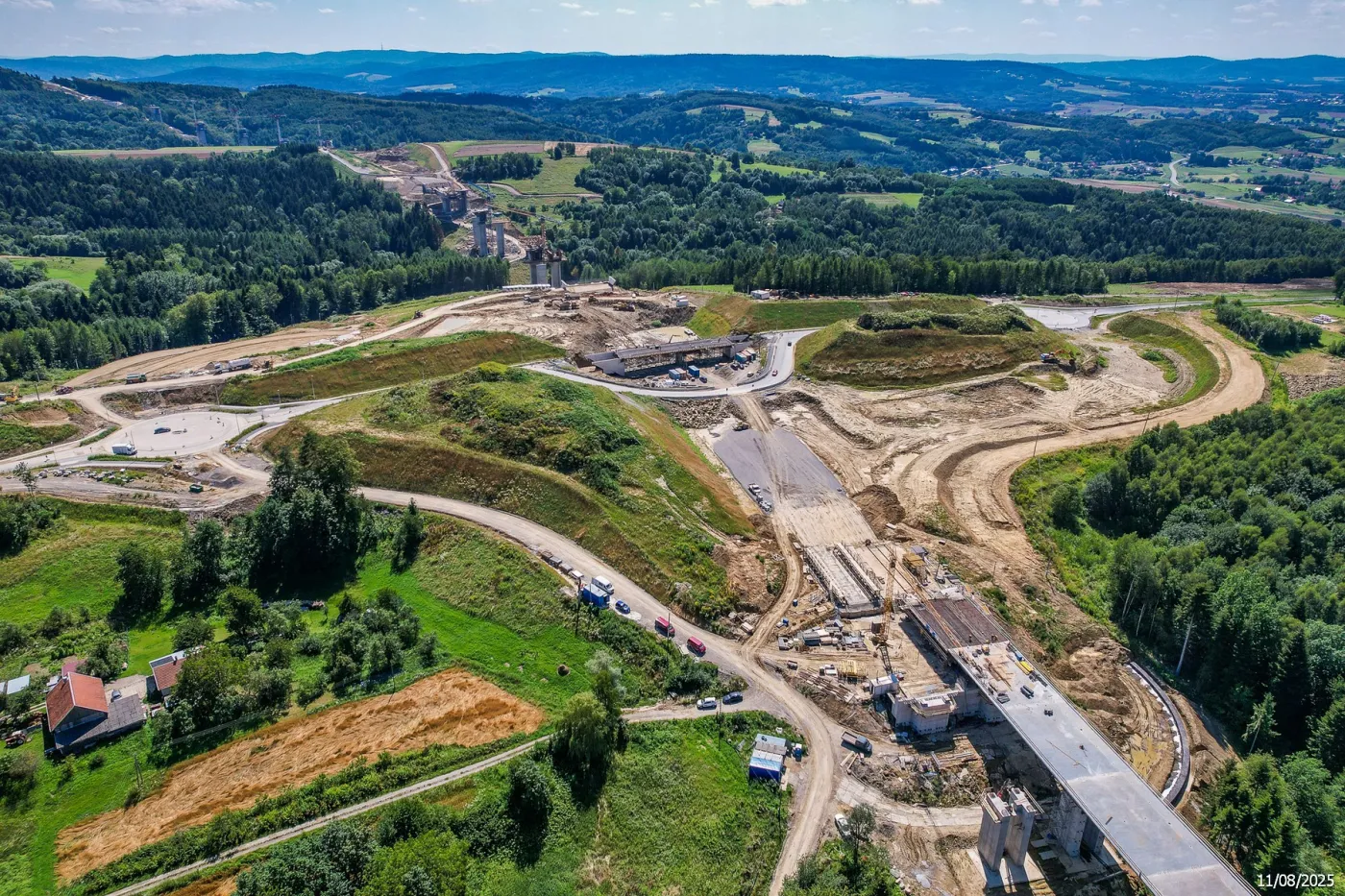 budowaS 19 na półmetku