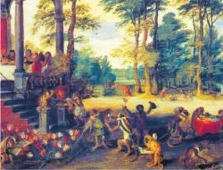 Satyra na głupotę tulipanowego szaleństwa, Jan Brueghel (młodszy)