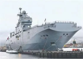 Francuskie okręty wojenne Mistral mogą szybciej trafić do Rosji