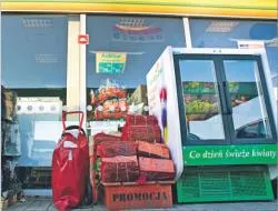 Bukiet kwiatów z automatu