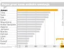 Wskaźnik "rzutu butem", czyli komu grozi nowa arabska rewolucja